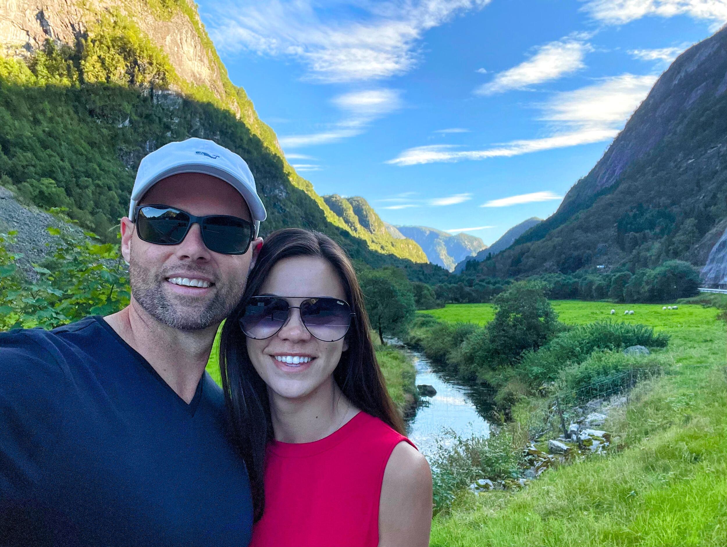 Being outside is a core value to both of us, so we often remind ourselves to explore more, and to always look up!  