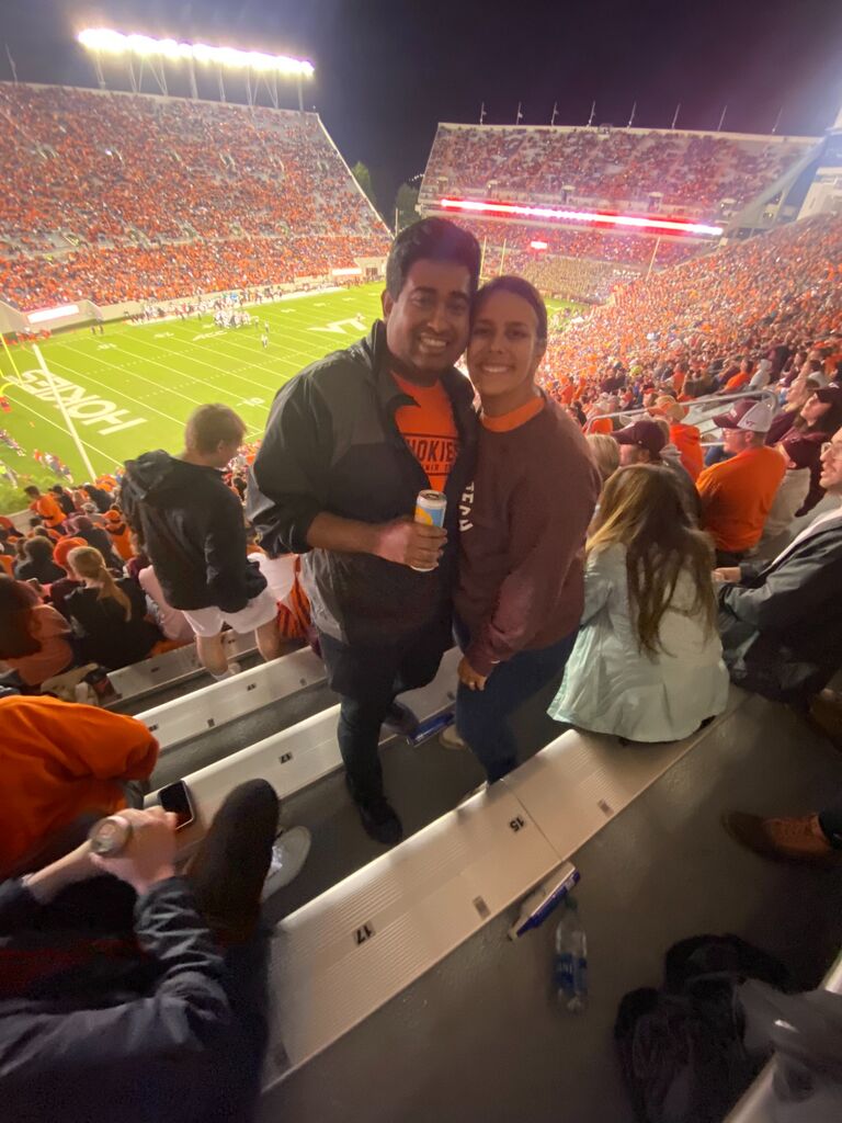 Annual Virginia Tech football game