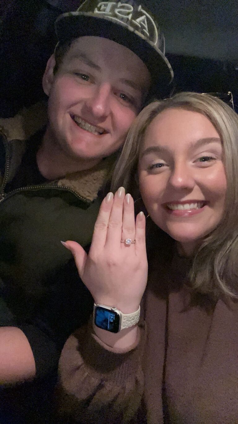 We got ENGAGED!