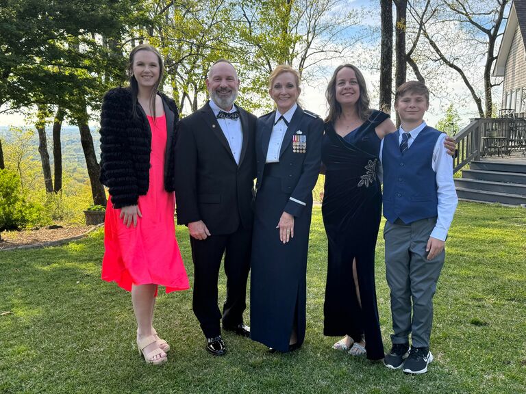 Lilley, Paul, Pam, Regina, and Haydien.