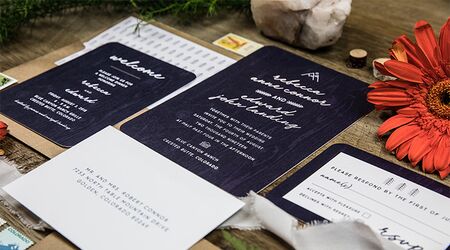Simple Fern Wedding Invitation — Paper Girl Creative - Denver