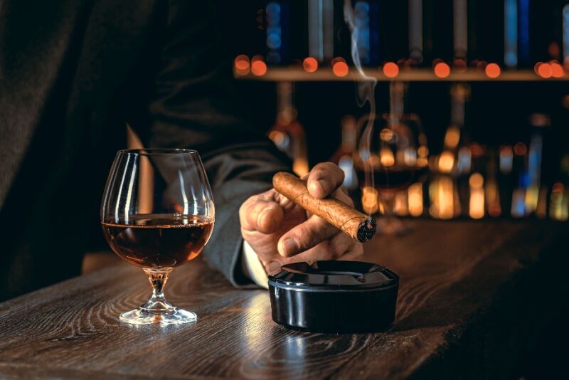 Sex and the City themed party idea - Mr. Big's Cigars