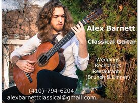 Alex Barnett Classical Guitar - Classical Guitarist - Odenton, MD - Hero Gallery 1