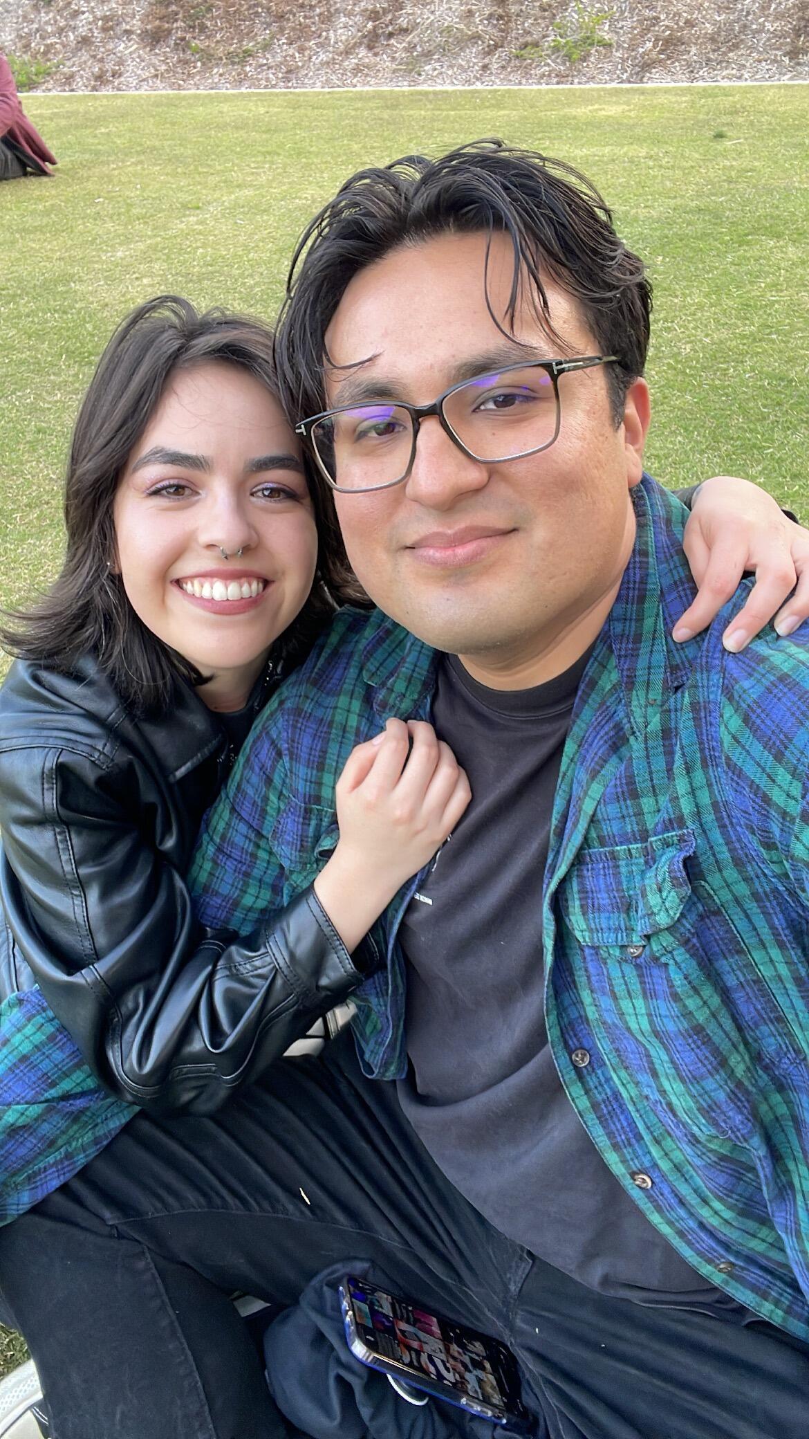 This picture was taken at another music festival we went to together here in San Diego!