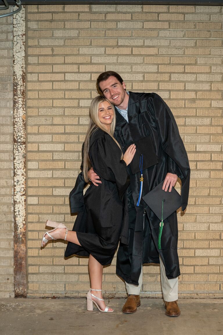 We both graduated with our Masters!
