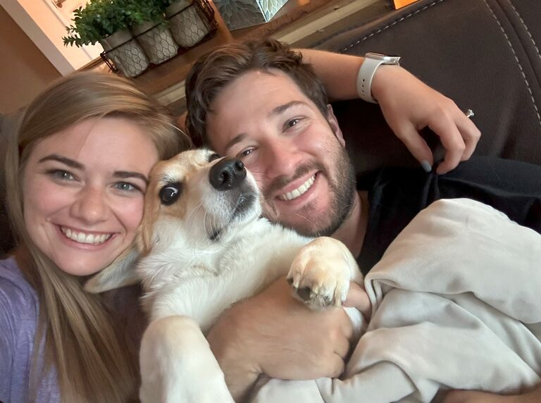 This picture was taken after we stole Appa from Tyler's house.