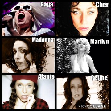 Gaga, Marilyn, Celine, Cher, Madonna, Alanis - Impersonator - Toronto, ON - Hero Main