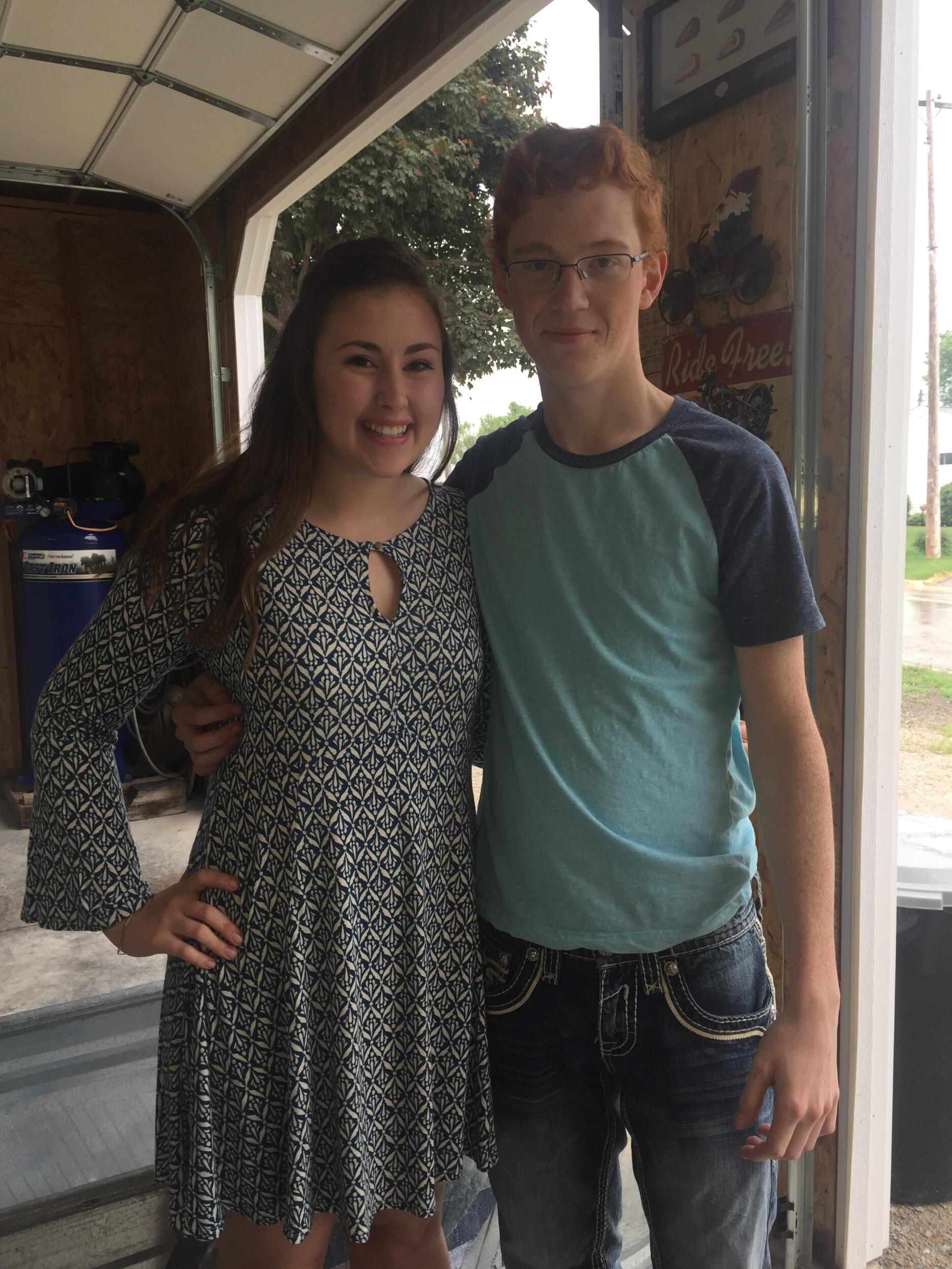 Abbe's graduation party