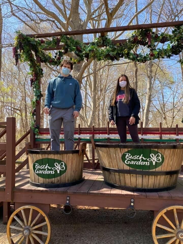 First time at Busch Gardens together!