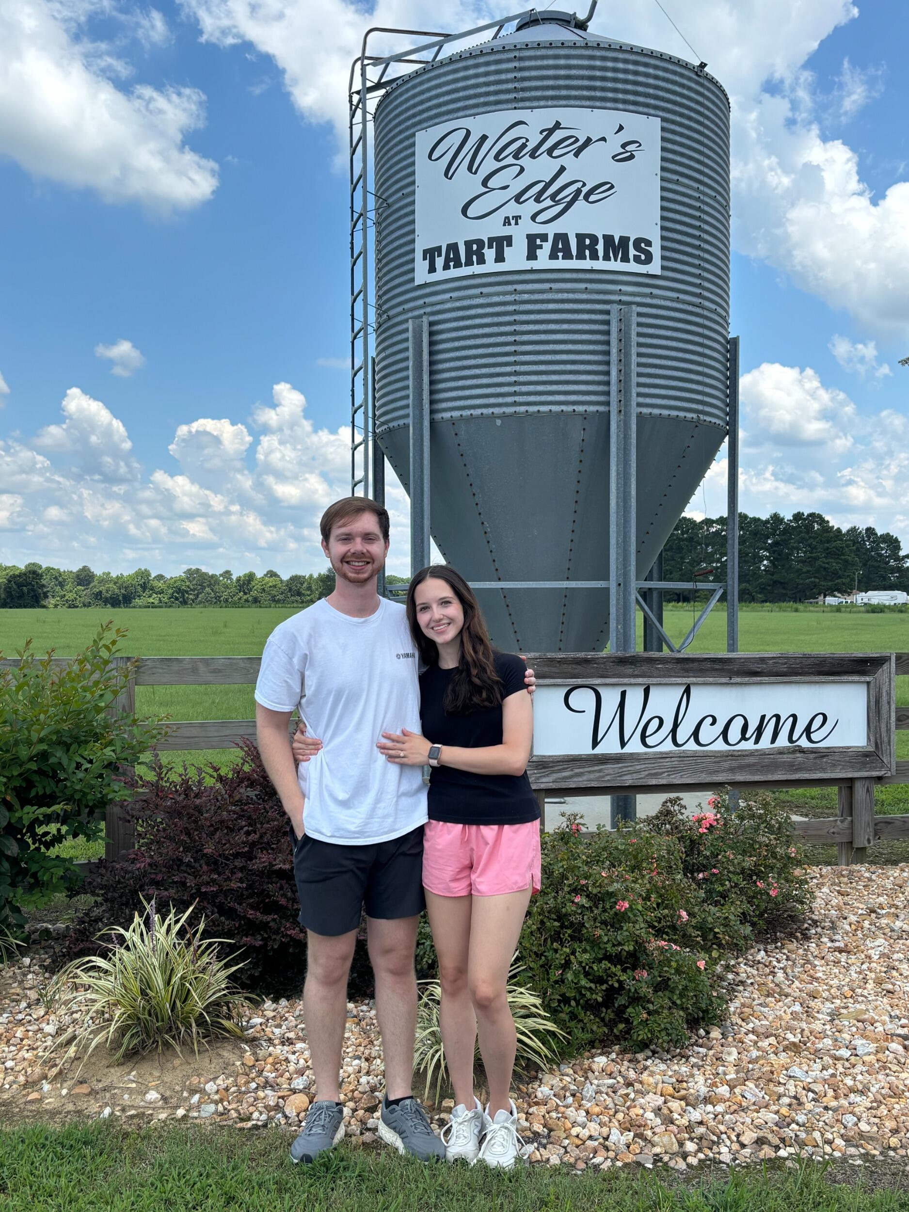 The day we chose our venue!
