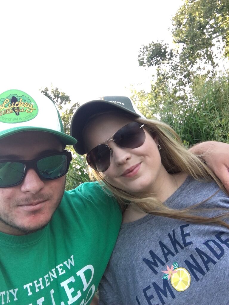 Fishing date at Puddingstone lake
