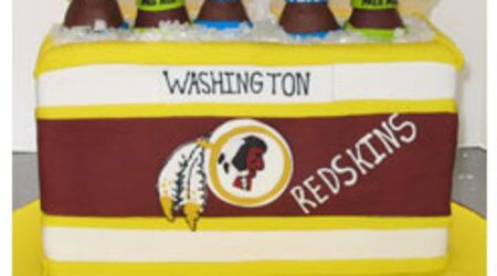 Washington Redskins Cake 