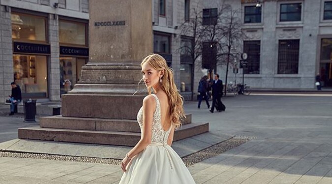 Sold Original Bridal Corner Wedding Dress ($1500 originally)