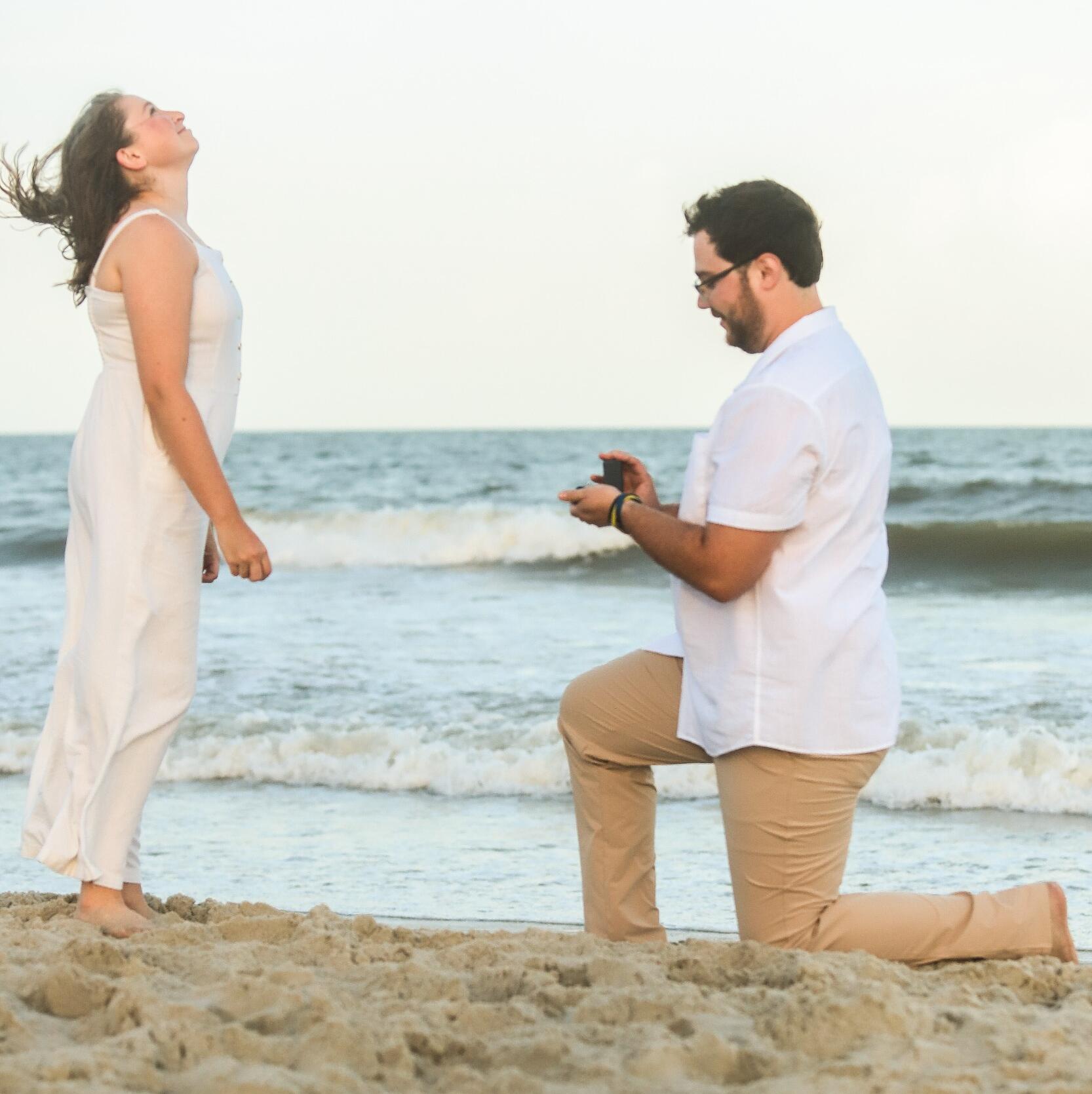 Bringing us all the way to this day, where Matt pulled off a big surprise and popped the big question in one of Emily's favorite places!