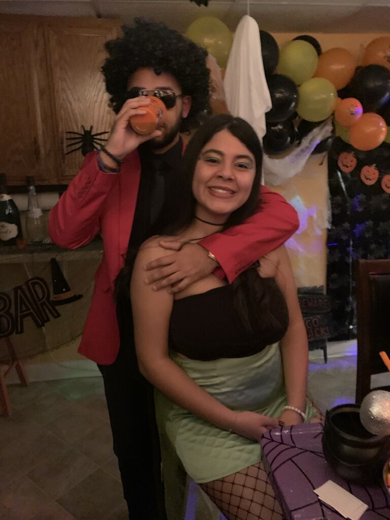 Melanie and Miguel's First Halloween Party