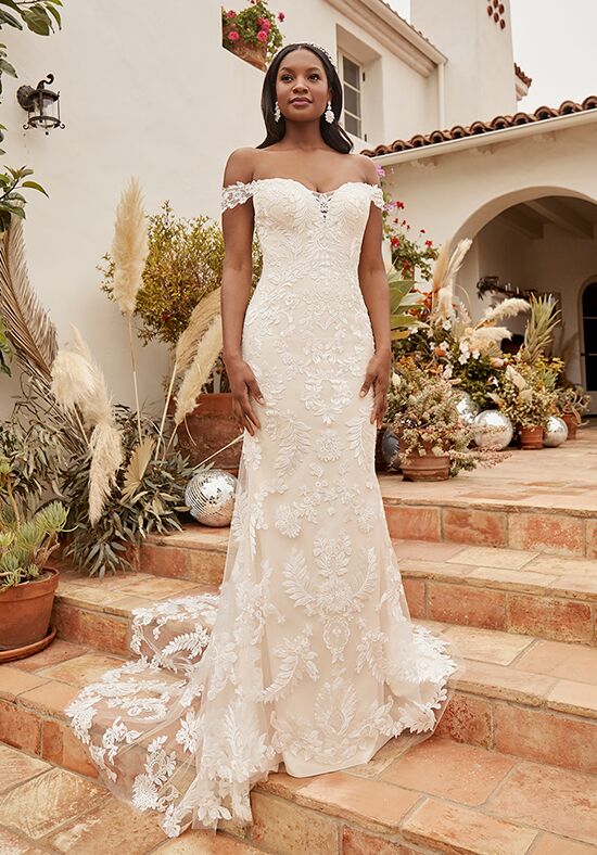 Cream beach 2025 wedding dresses