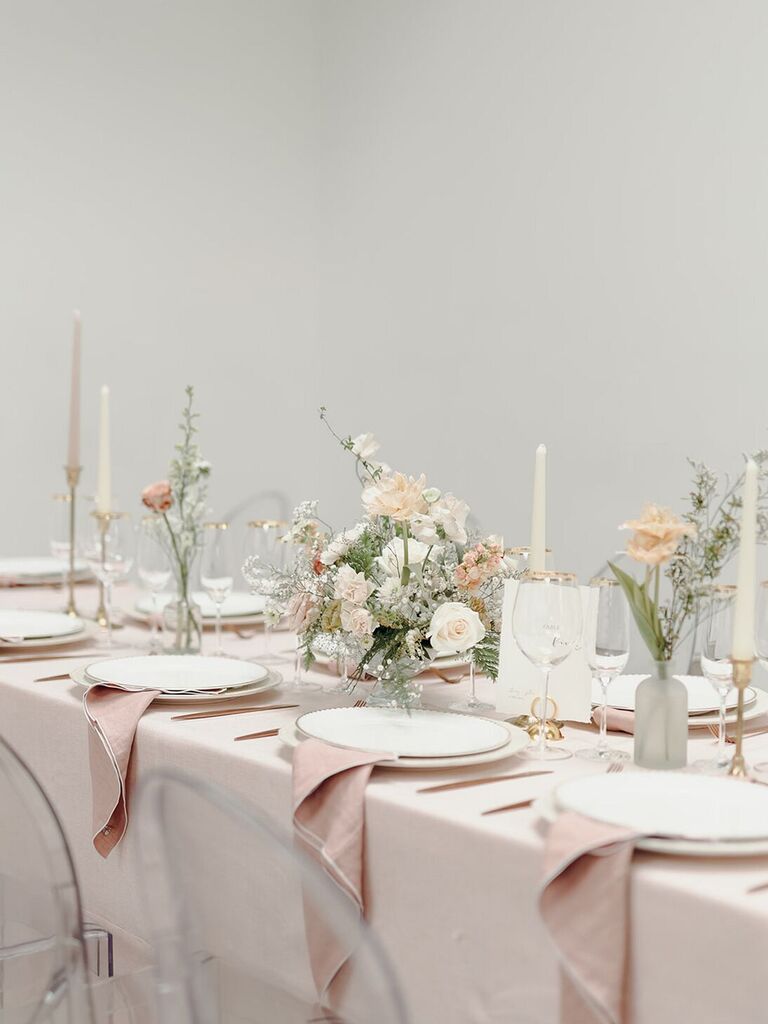 Barely there neutral florals