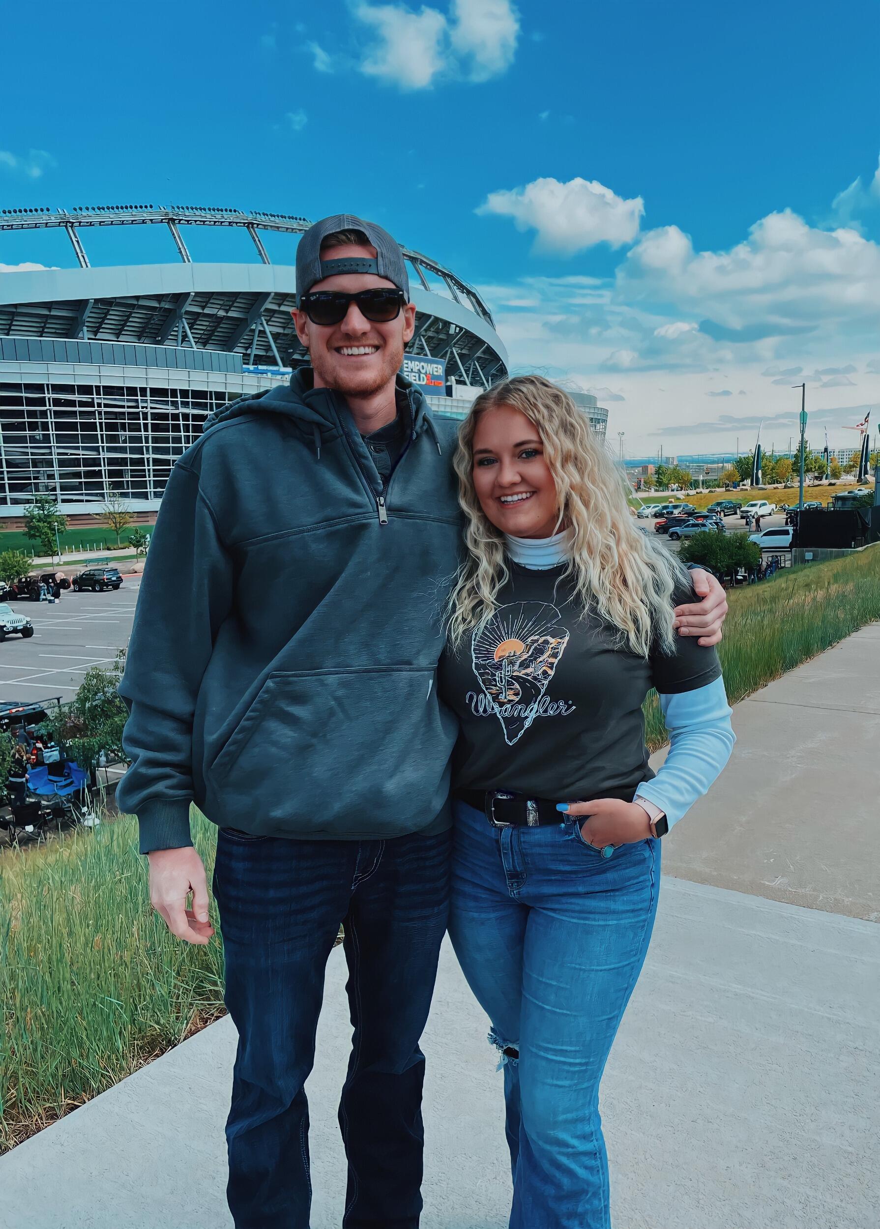 Bailey and Tyler celebrated their two years of dating at a Luke Combs concert, and it was the perfect way to ring in such a big upcoming year for them, as a couple. 