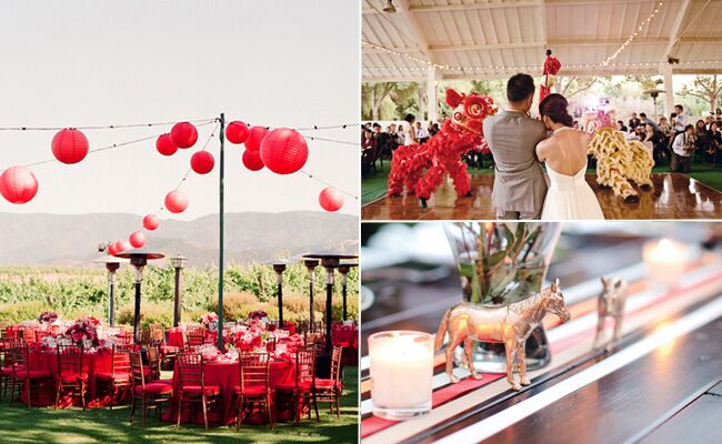 Chinese New Year Inspired Wedding Ideas