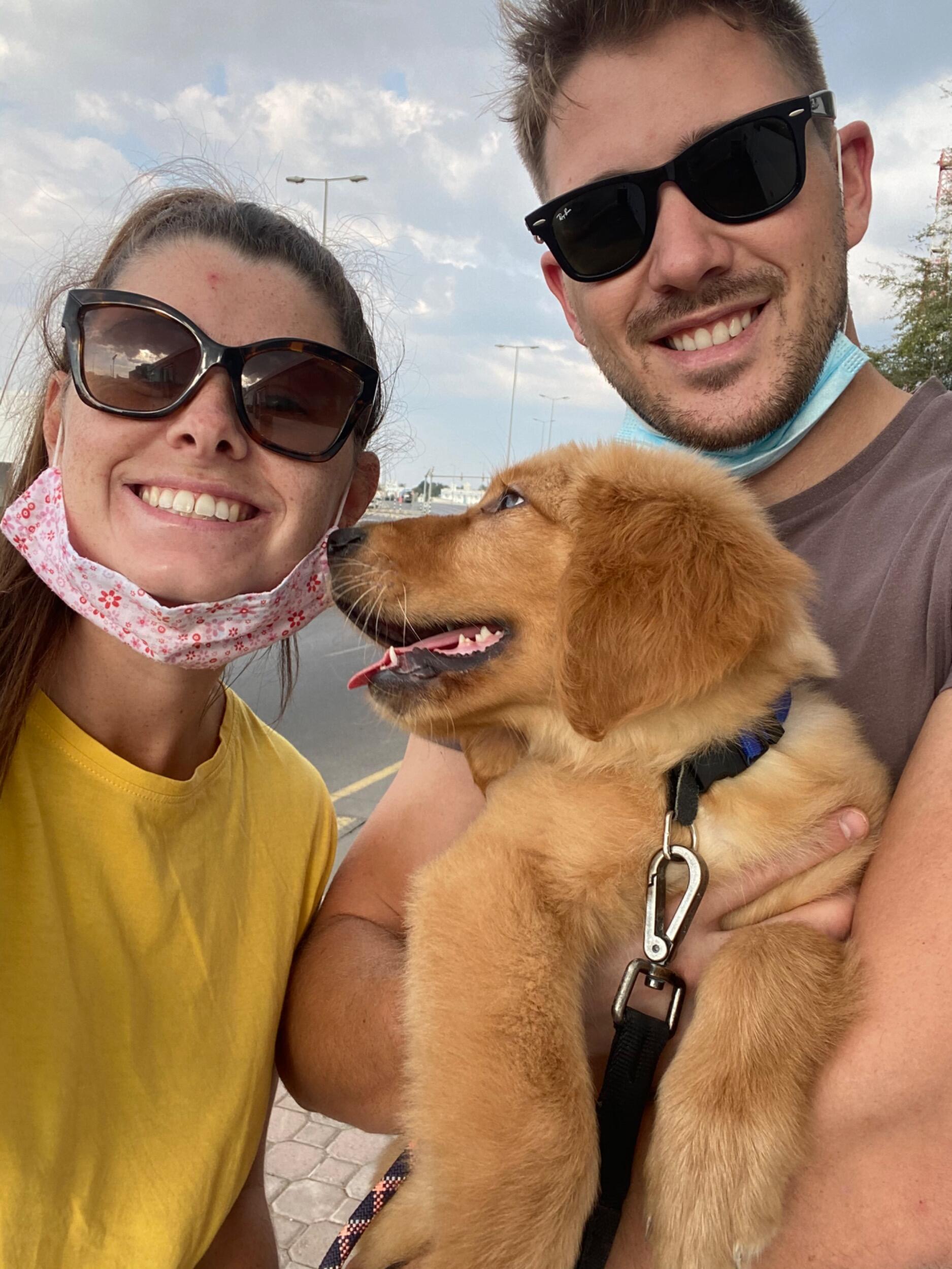 When we became dog foster parents (and Rob didn’t let me keep him 😩)