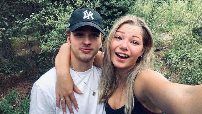 She said "YES!"
Johnston Canyon Trail, Banff