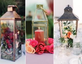 wedding lantern centerpieces