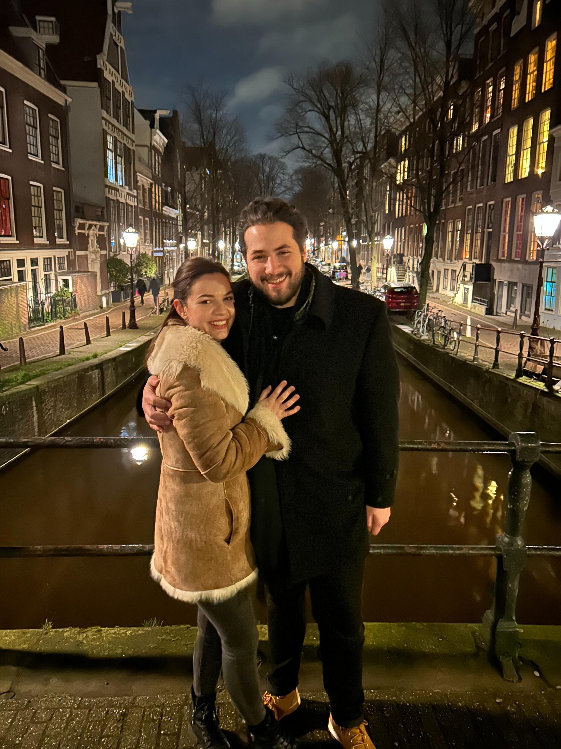 strolling around Amsterdam
