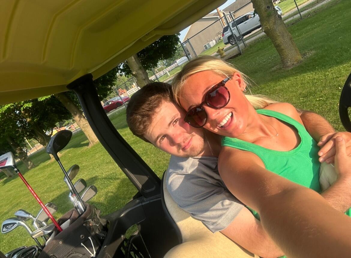 First time golfing together!
