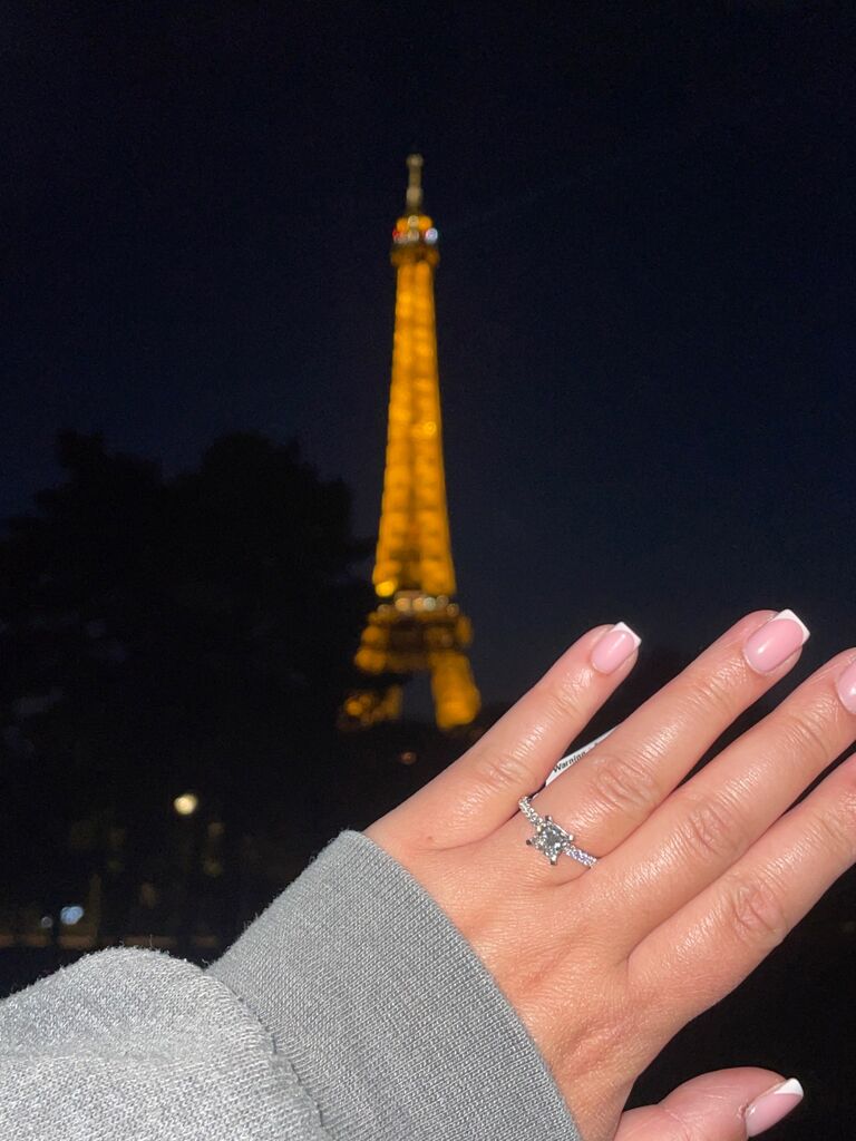 Fast forward another year and we got engaged in Paris!!