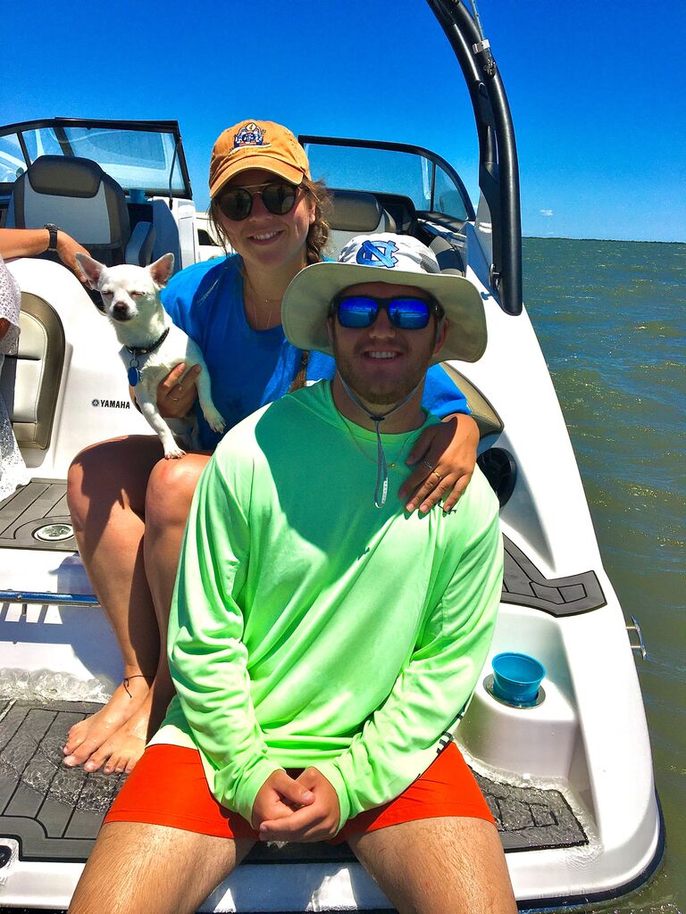 During Covid, both Lauren & Jeremy lost their jobs forcing them back to their hometowns. During this time they took the opportunity to meet each others parents for the first time