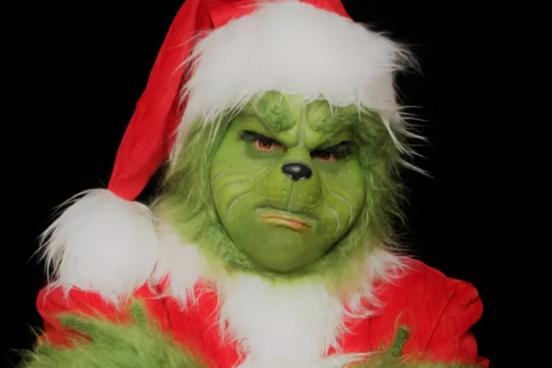 Book a Grinch costumed character
