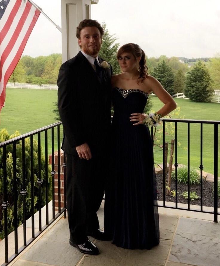 From Walker's senior prom