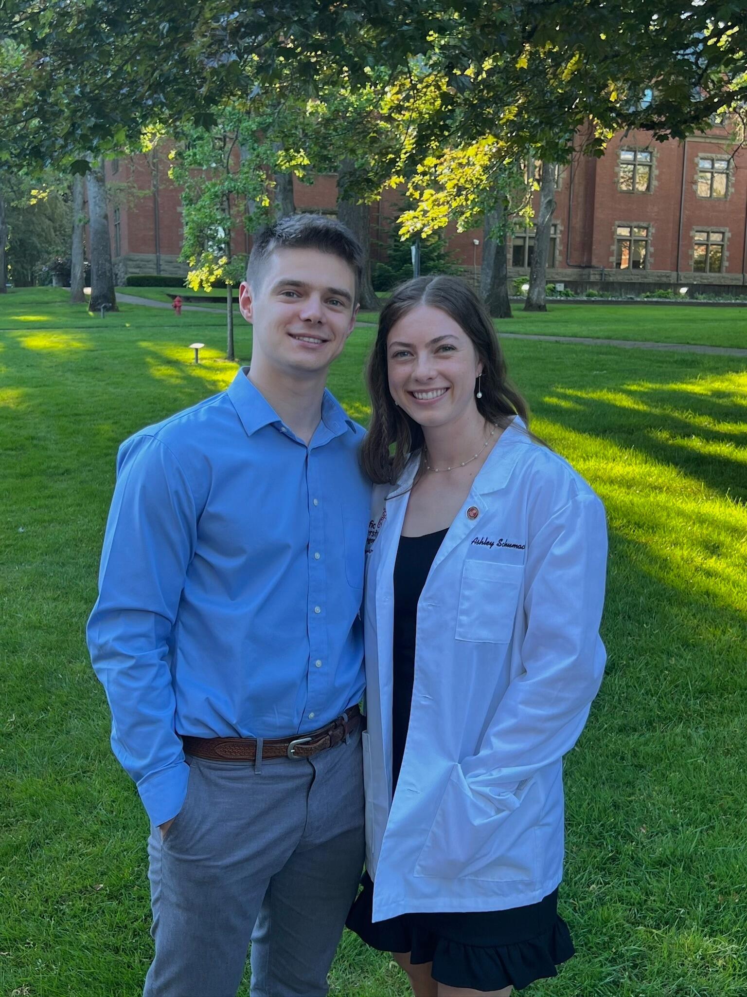 Ashley started physical therapy school and Will started medical school