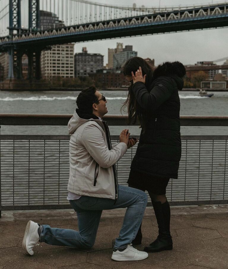 She said yes!