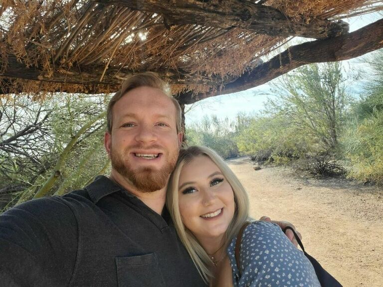 After seeing each other outside of work, Jason and Megan spent their 1st Valentines Day together doing what they still love doing most, and that is spending time outdoors in nature. Jason and Megan went to the Arizona Desert Botanical Garden, and ended the date with a picnic, card games, and followed by a nice dinner where they tried to order dessert first. They were unable to mix up the courses of the meals, and it is now their holiday tradition!