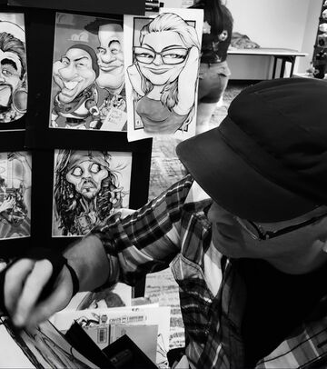 Designs by Dennis Caricatures - Caricaturist - Boston, MA - Hero Main