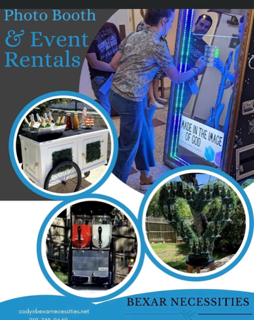 Bexar Necessities Photo Booth & Event Rentals - Photo Booth - San Antonio, TX - Hero Main
