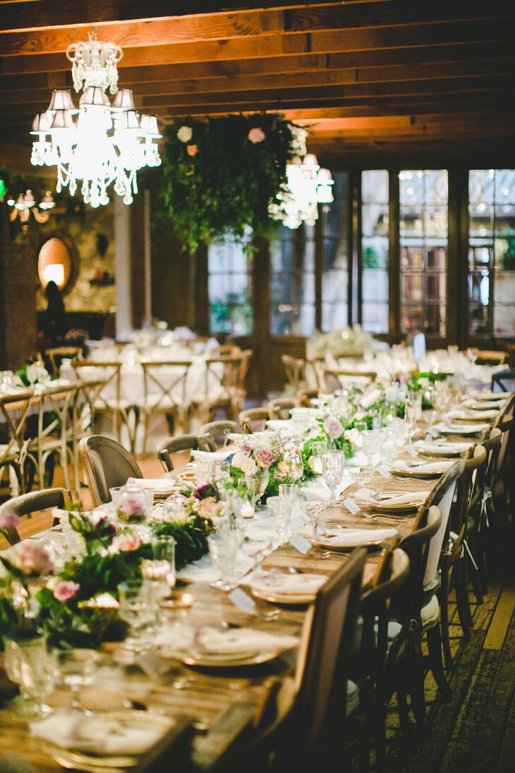 Romantic Wedding Reception At Carondelet House