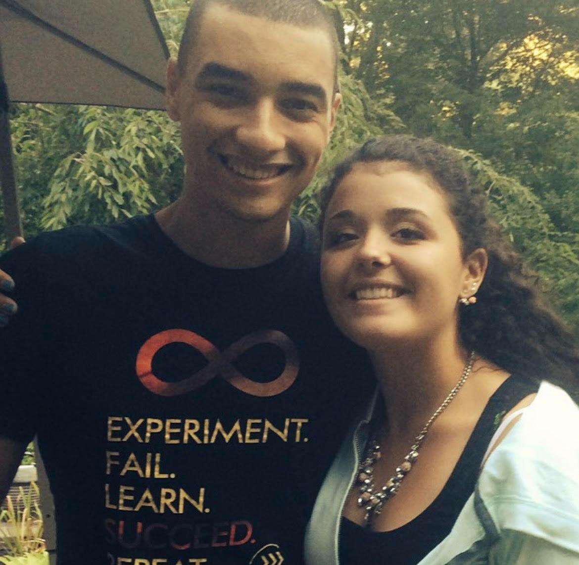 Sara and Steve started dating in high school when Sara was a Junior and Steve was a senior.  They met through marching band #nerds. Steve participated in drumline and Sara in Colorguard. They have been together ever since! 