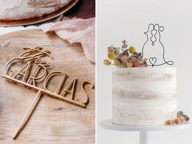 Wedding Cake Toppers That Will Be the Icing on the Cake