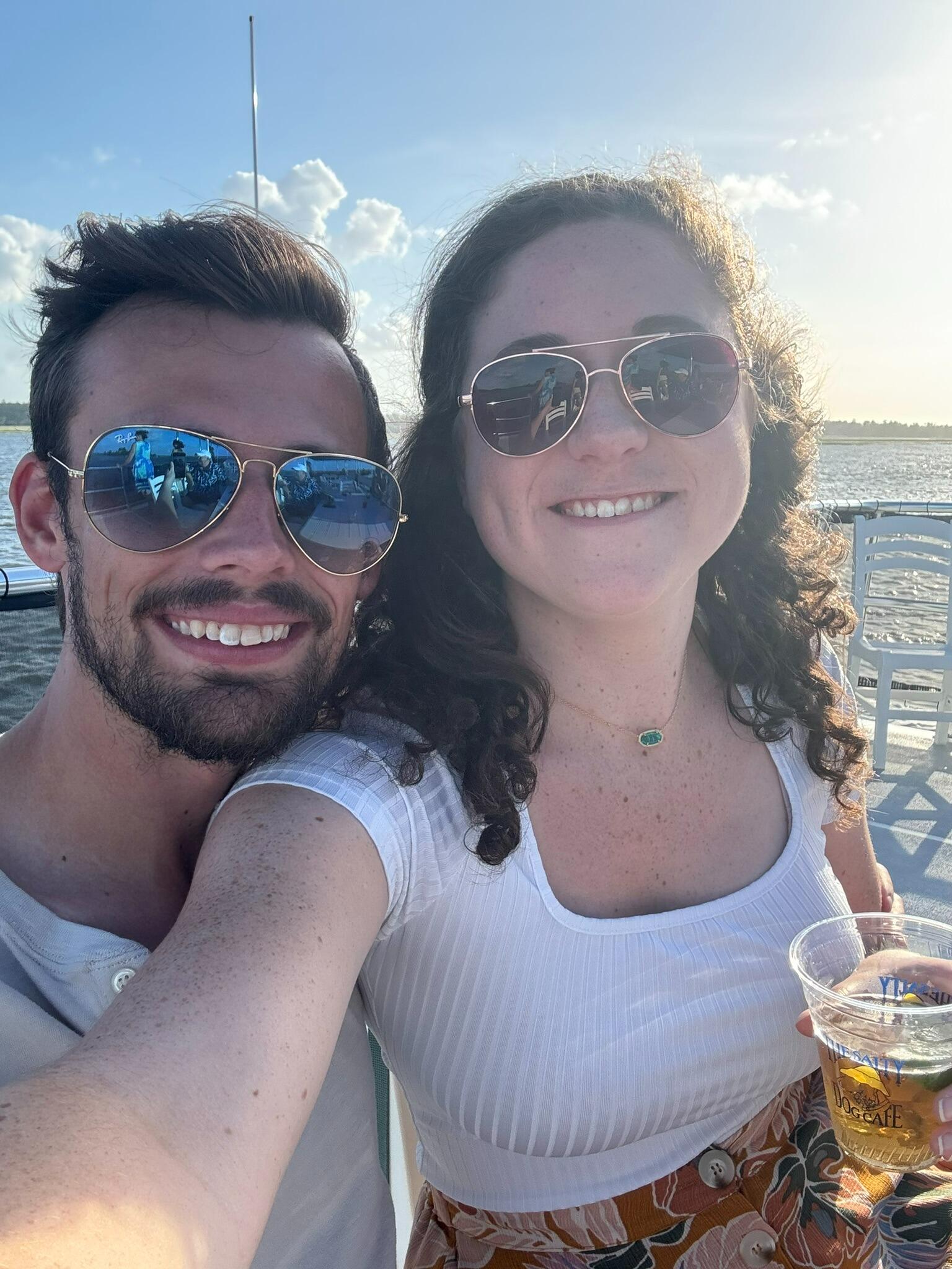 Salty Dog Boat Cruise with Cara's Family