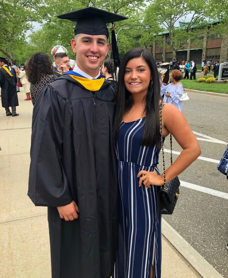 Ken’s college graduation from Farmingdale State College