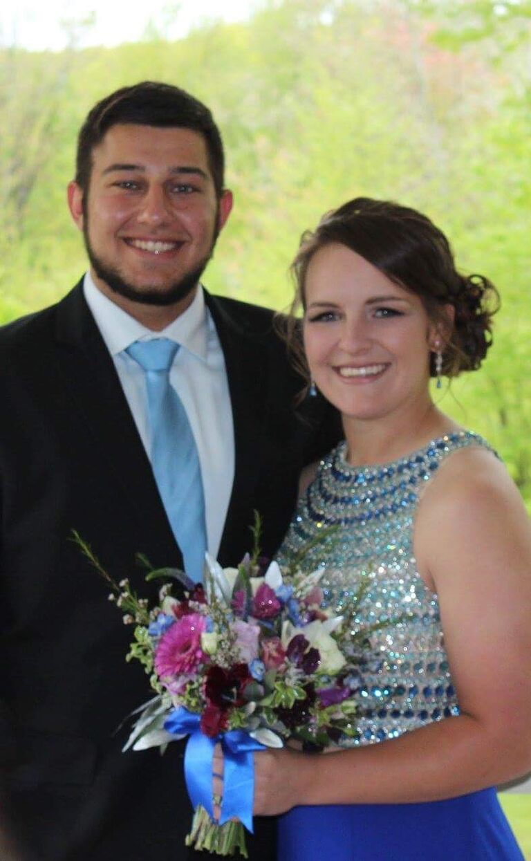 Finally by senior year we realized that our feelings outgrew a friendship. Neither one of us could picture going our separate ways after high school without one another. So we officially stated dating 03/11/2017. We got to do all our lasts together in high school, like going to senior prom.