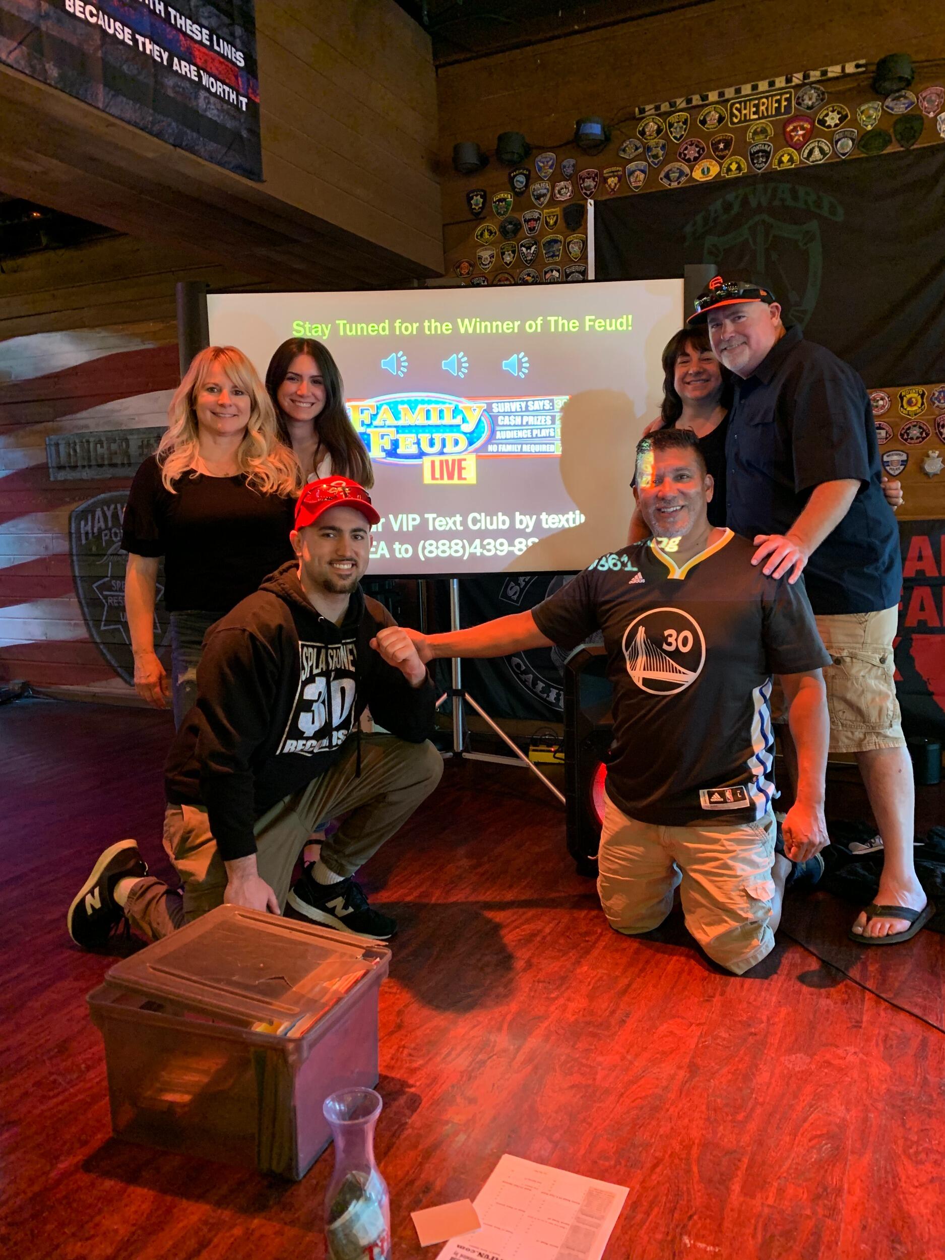 Bringing the Ybarra and Moore families together to win Family Feud. 
