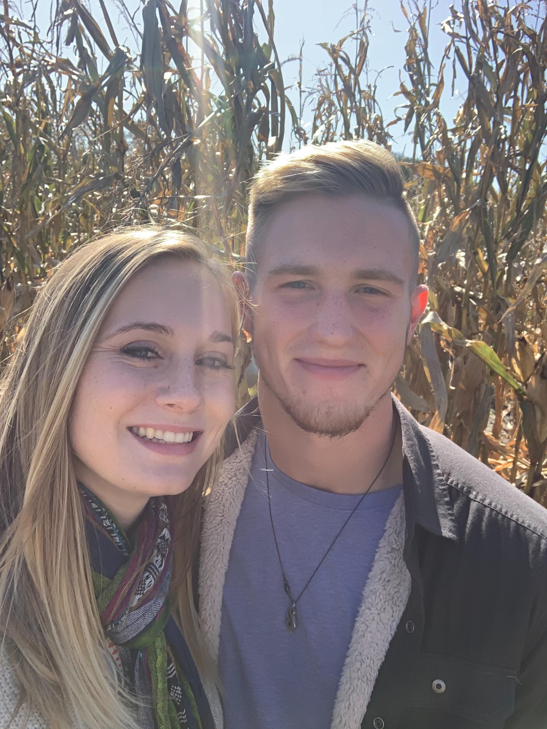 We did not make it through the corn maze.