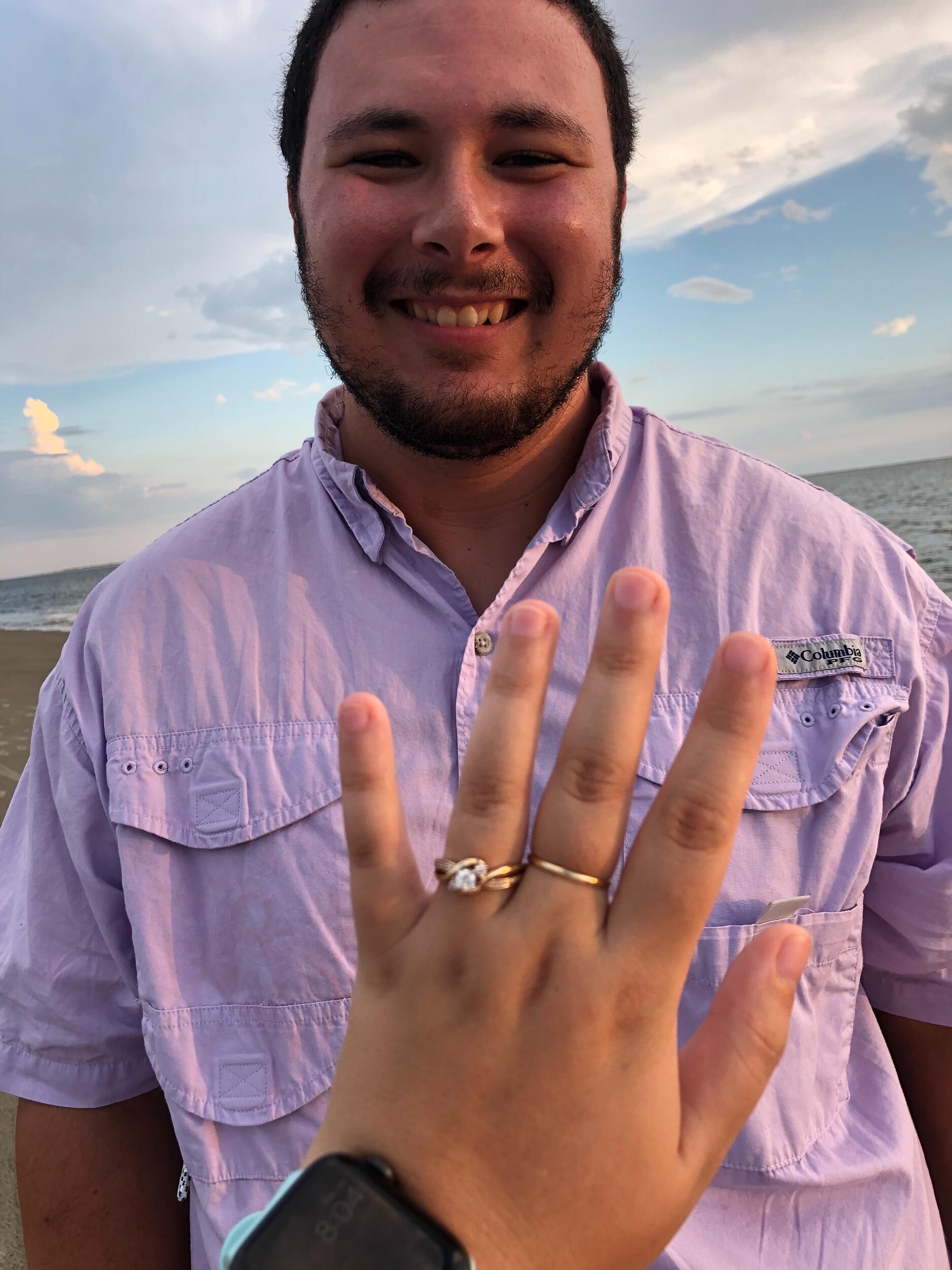 WE GOT ENGAGED!!