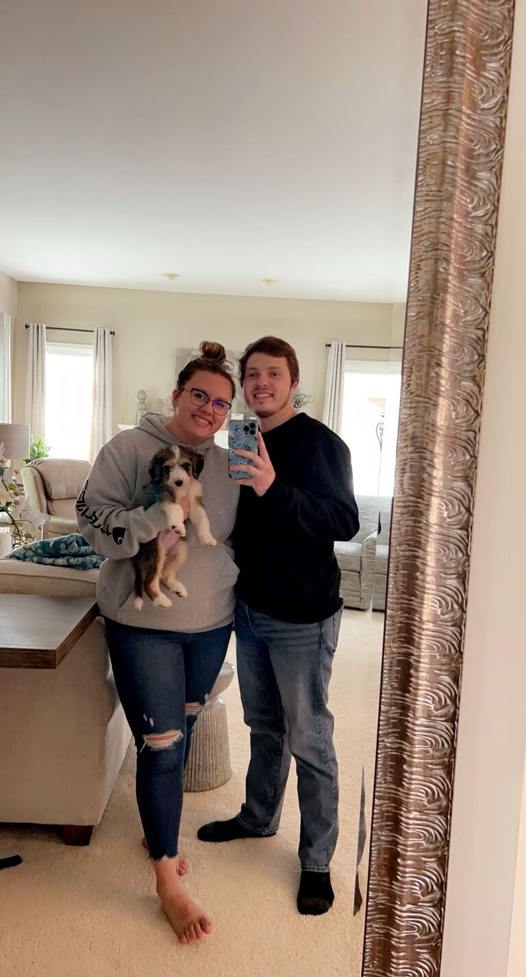 The day we adopted Murphy!