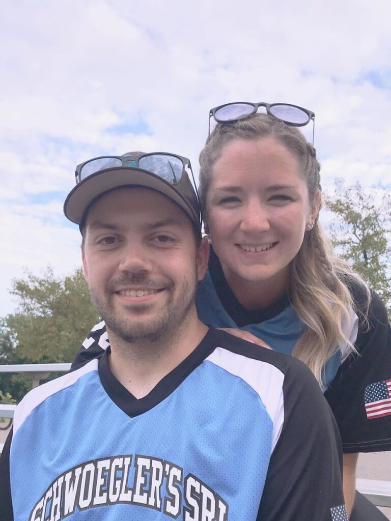 Co-ed softball tournament.  We had fun - just don't ask how the games went