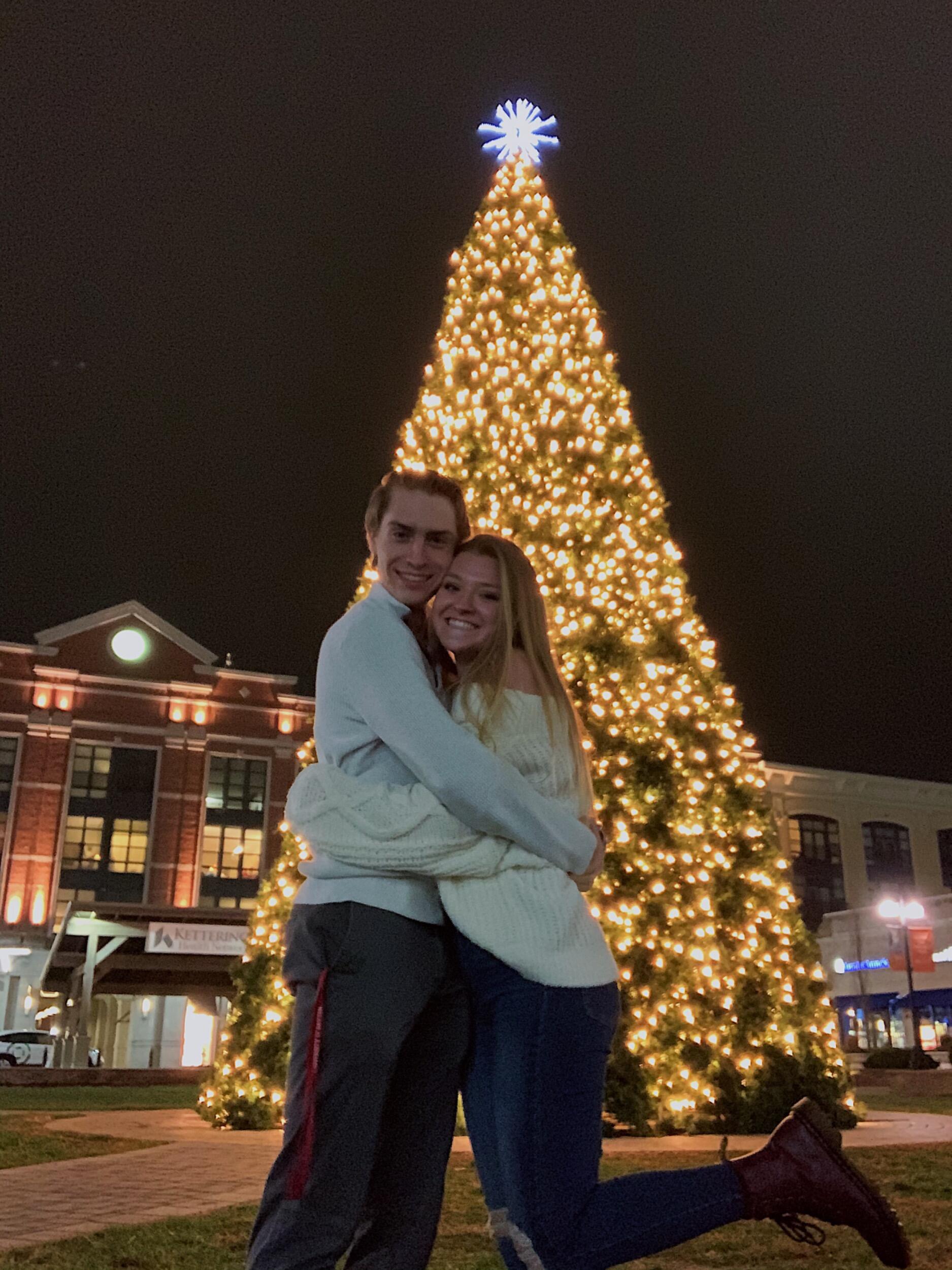 Celebrating our 2 month anniversary at the same Cheesecake Factory that we went to on our first date (bonus: this was when Allison said "I love you" to Ryan for the first time even though he said it 5 weeks prior)