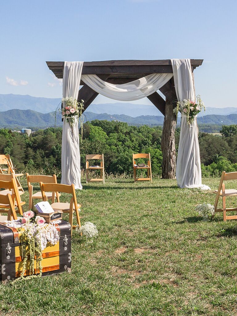 19 Ideas For An Outdoor Wedding Arbor